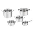 Tefal - Set lonaca 10 kom COOK EAT, nerđajući čelik