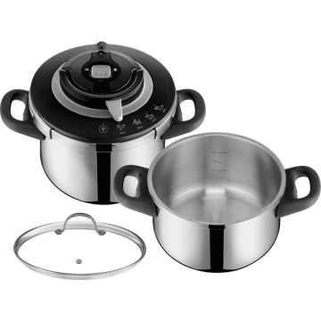 Tefal - Set lonaca na pritisak 4,5/6 l CLIPSO+ CHEF