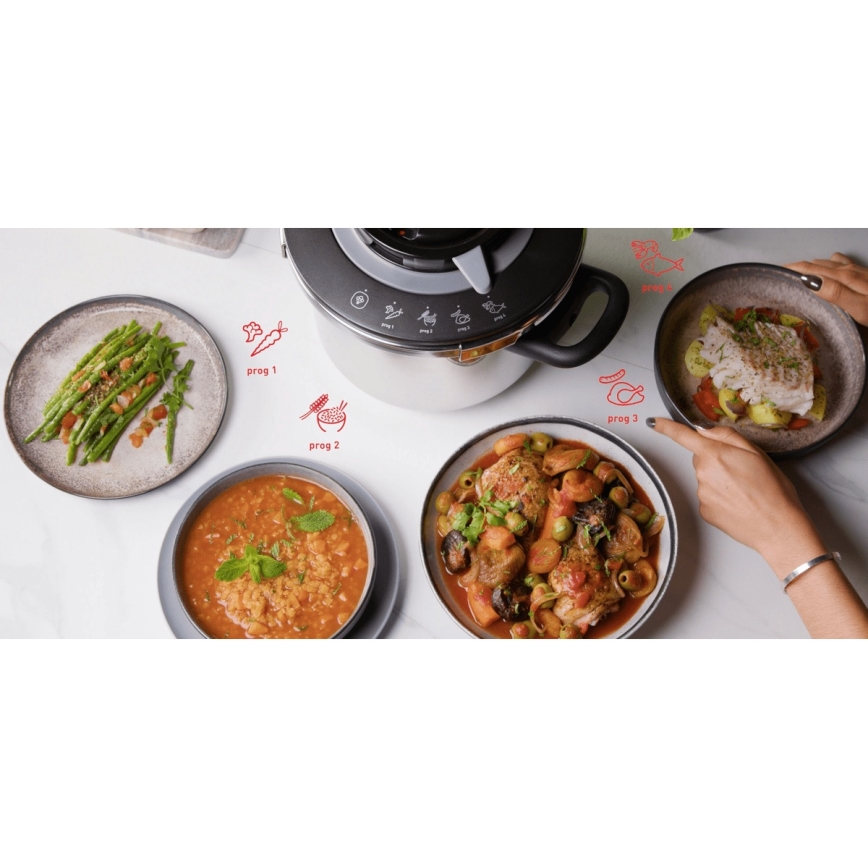 Tefal - Set lonaca na pritisak 4,5/6 l CLIPSO+ CHEF
