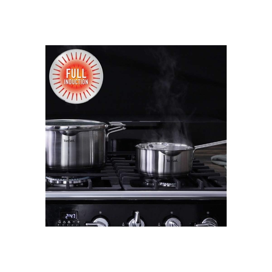 Tefal - Set od 10 šerpi NORDICA od nerđajućeg čelika