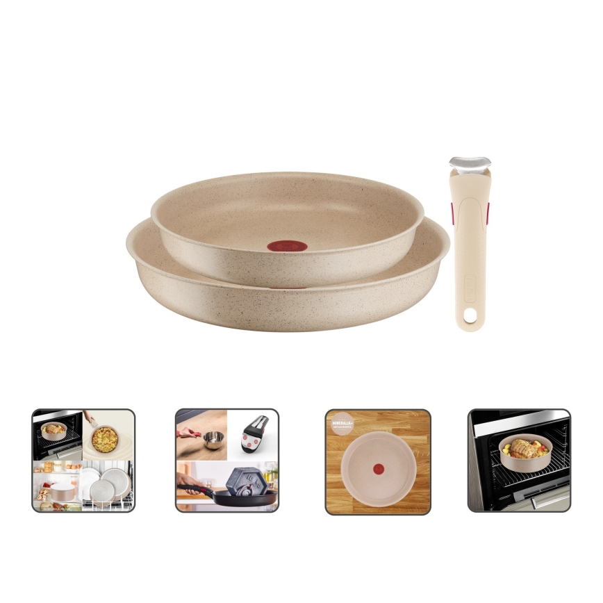 Tefal - Set od 3 tiganja INGENIO DELIGHT