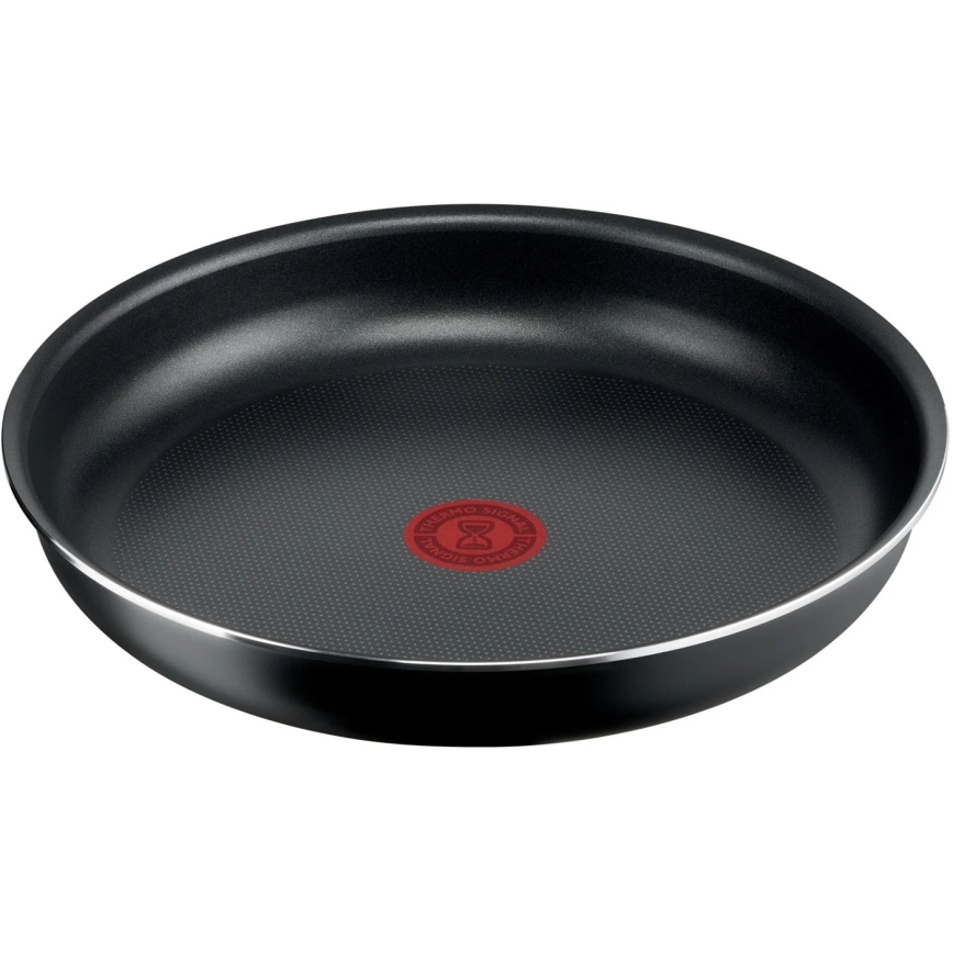 Tefal - Set od 3 tiganja INGENIO EASY COOK & CLEAN BLACK