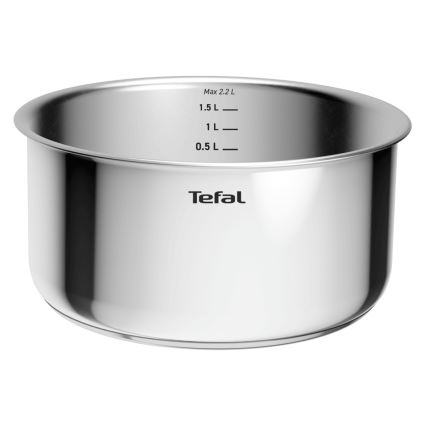 Tefal - Set posuđa 15 delova INGENIO COOK, od nerđajućeg čelika
