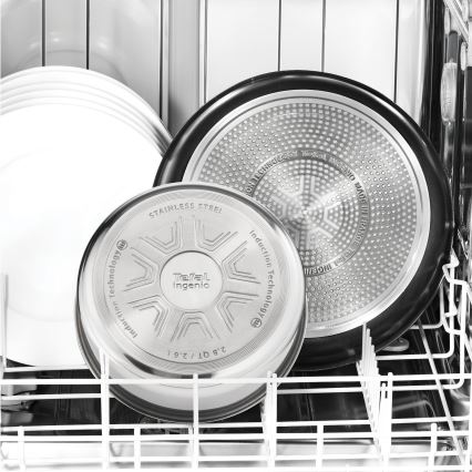 Tefal - Set posuđa 3 kom INGENIO COOK od nerđajućeg čelika