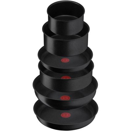 Tefal - Set posuđa 7 komada INGENIO BLACK STONE
