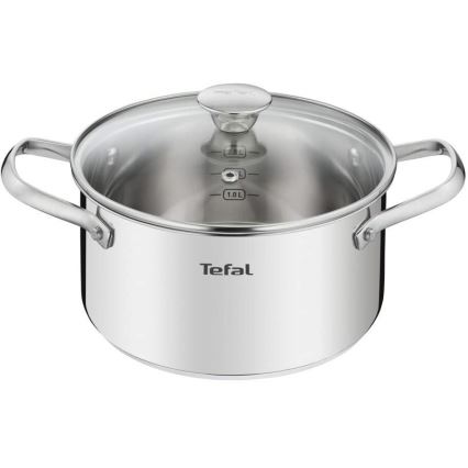 Tefal - Set posuđa 9 delova COOK EAT, od nerđajućeg čelika