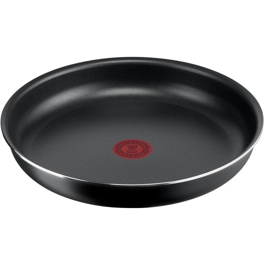 Tefal - Set posuđa od 10 delova INGENIO EASY COOK & CLEAN BLACK
