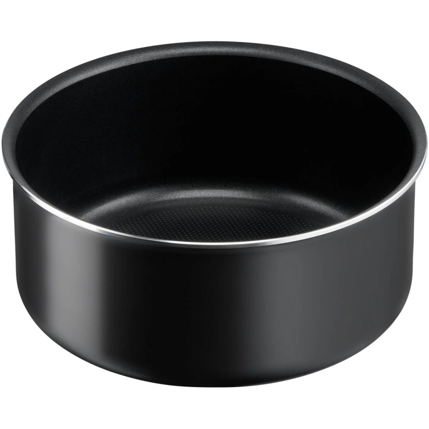 Tefal - Set posuđa od 10 delova INGENIO EASY COOK & CLEAN BLACK