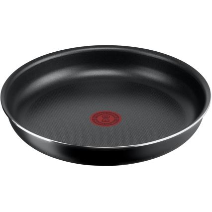 Tefal - Set tiganja 3 kom INGENIO EASY COOK & CLEAN CRNI