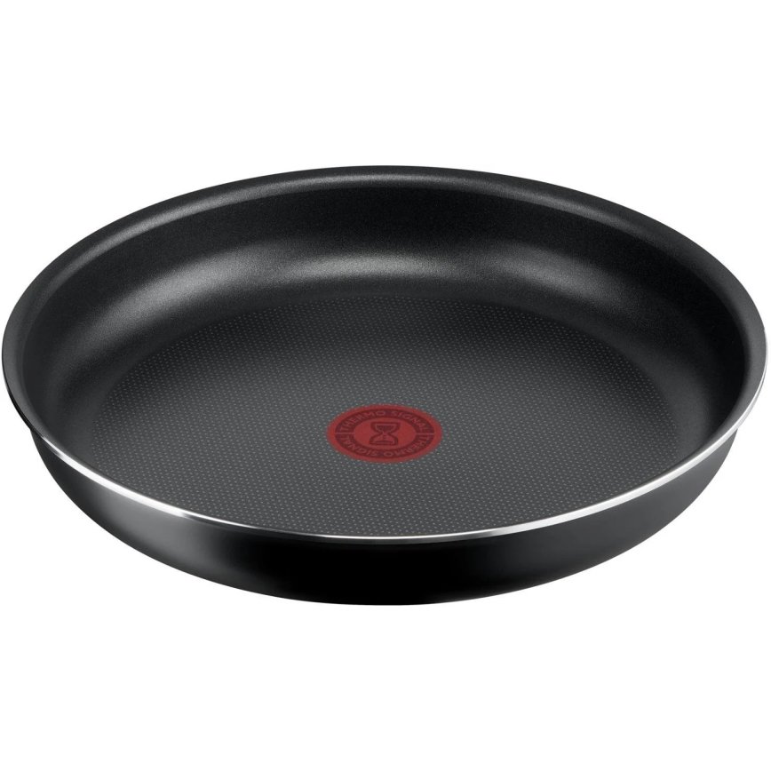 Tefal - Set tiganja 3 kom INGENIO EASY COOK & CLEAN CRNI