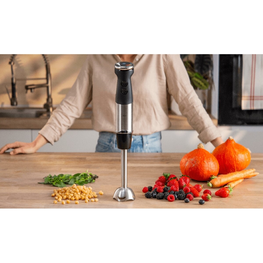 Tefal - Štapni mikser QUICKCHEF 1000W/230V crni