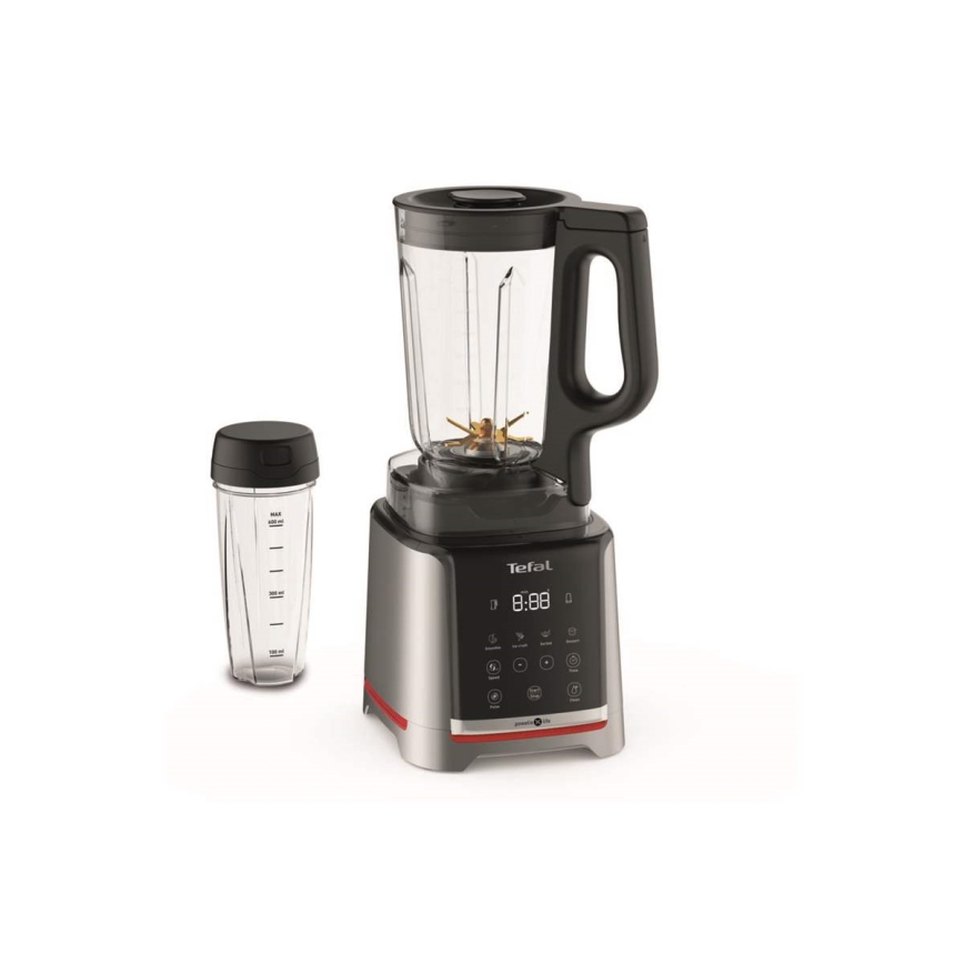 Tefal - Stoni blender 1,7 l INFINITYMIX+ 1600W/230V crna/nerđajući čelik