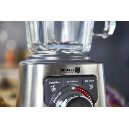 Tefal - Kuhinjski blender 2 l PERFECTMIX+ 1200 W/230 V, matni hrom/crna