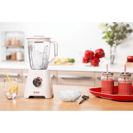 Tefal - Stoni blender BLENDFORCE 600W/230V beli