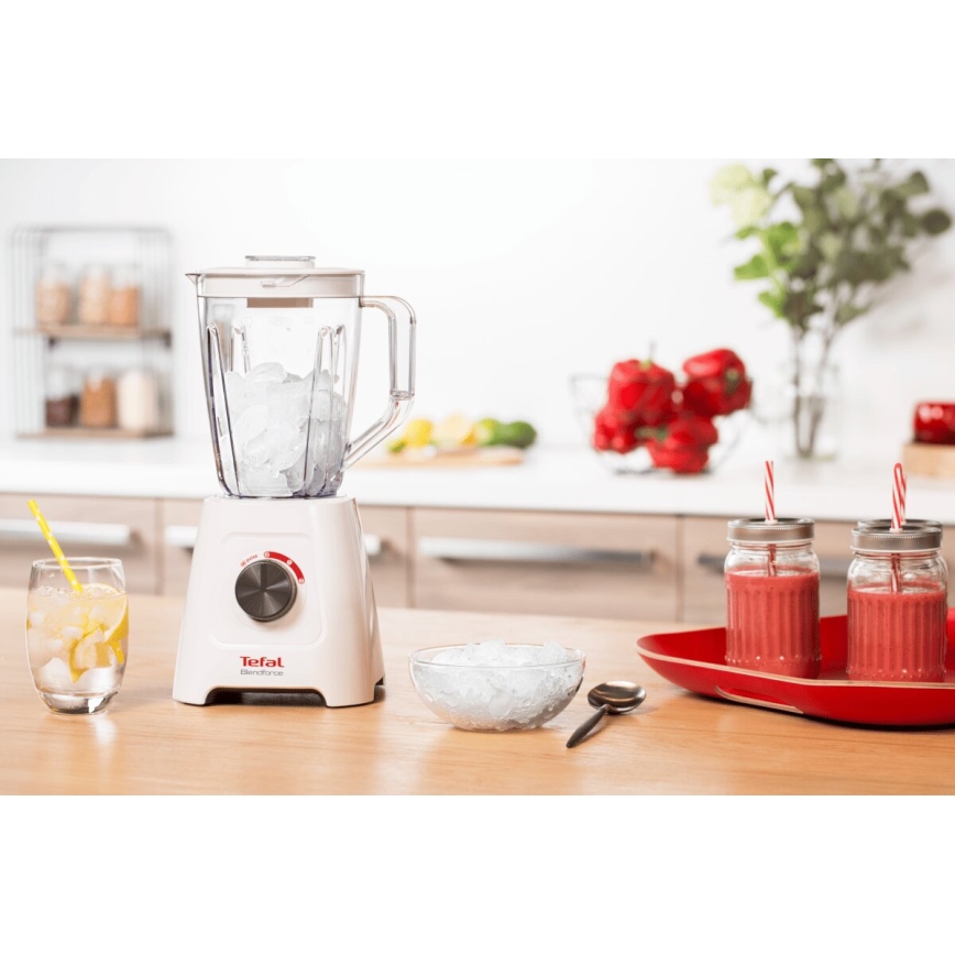 Tefal - Stoni blender BLENDFORCE 600W/230V beli