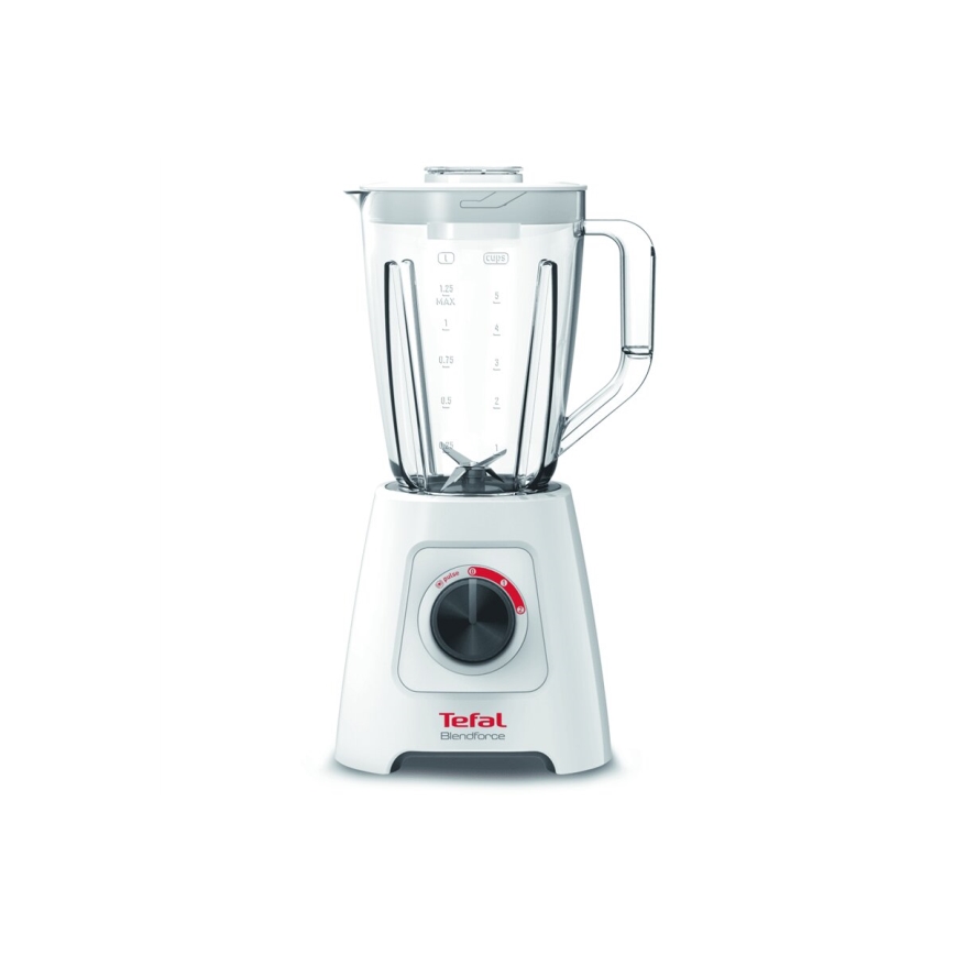 Tefal - Stoni blender BLENDFORCE 600W/230V beli
