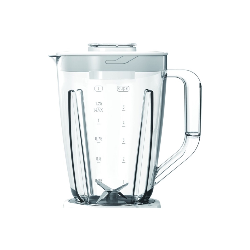 Tefal - Stoni blender BLENDFORCE 600W/230V beli