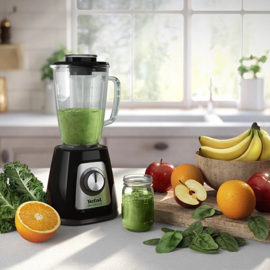 Tefal - Stoni blender BLENDFORCE 800W/230V crna/nerđajući čelik