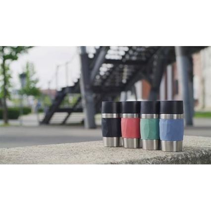 Tefal - Termo šolja 300 ml COMPACT MUG nerđajući čelik/crna