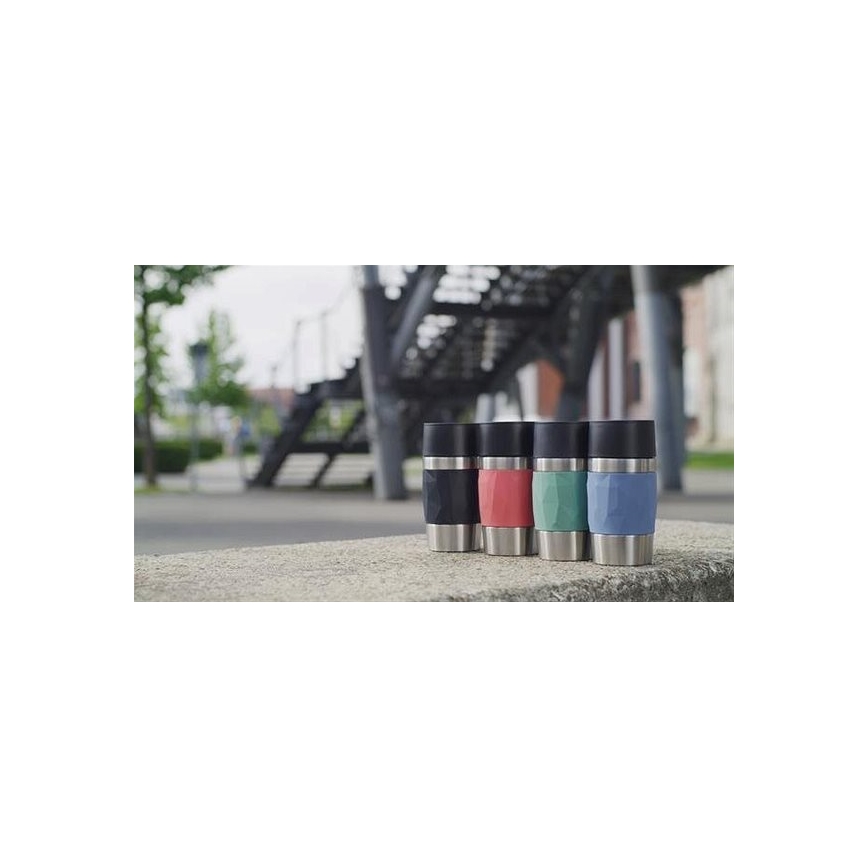 Tefal - Termo šolja 300 ml COMPACT MUG nerđajući čelik/crna