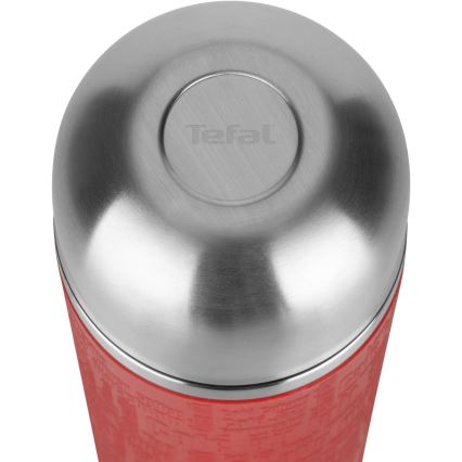Tefal - Termos boca sa šoljom 1 l SENATOR nerđajući čelik/crvena