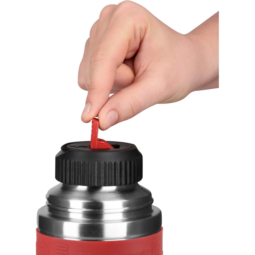 Tefal - Termos boca sa šoljom 1 l SENATOR nerđajući čelik/crvena