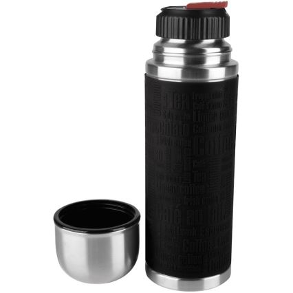 Tefal - Termos sa šoljom 0,5 l SENATOR inox/crna