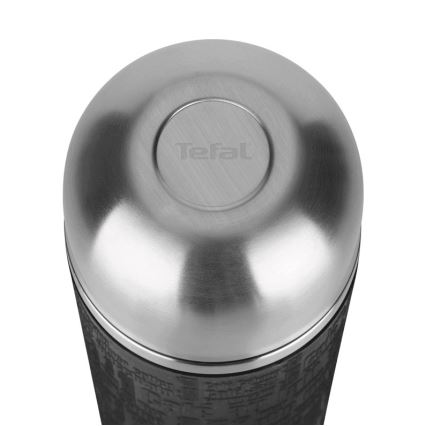 Tefal - Termos sa šoljom 0,5 l SENATOR inox/crna