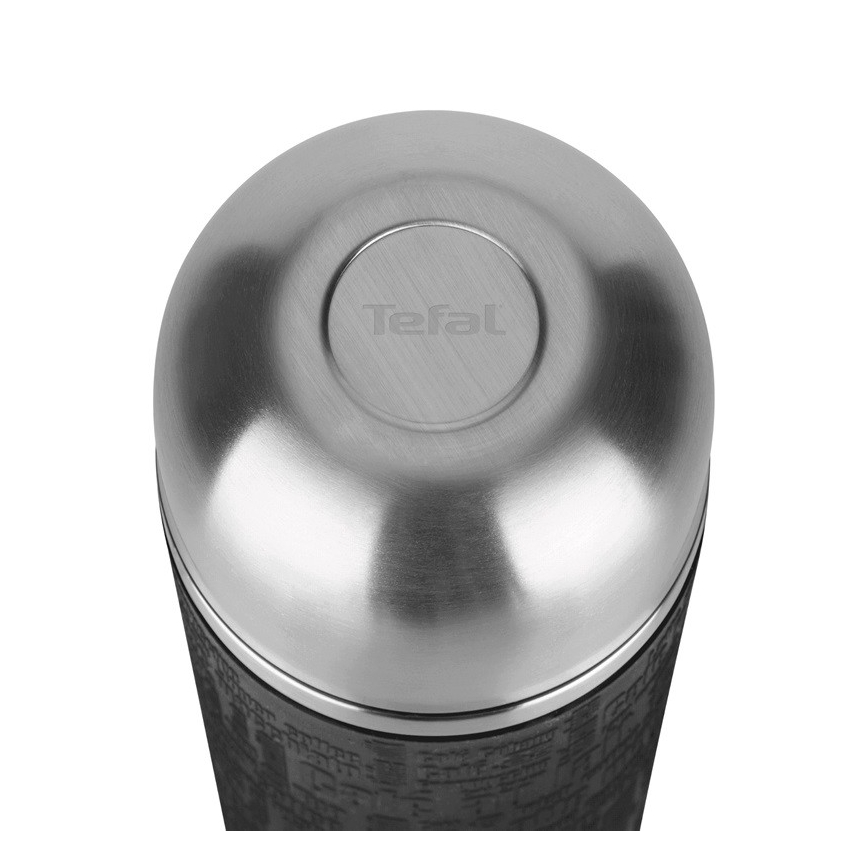 Tefal - Termos sa šoljom 0,5 l SENATOR inox/crna