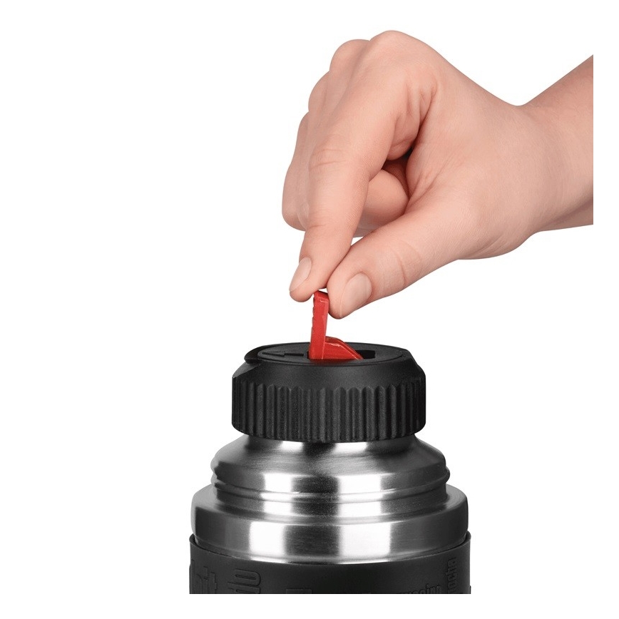 Tefal - Termos sa šoljom 0,5 l SENATOR inox/crna