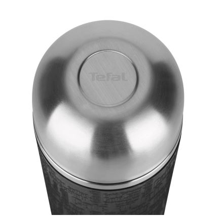 Tefal - Termos sa šoljom 1 l SENATOR nerđajući čelik/crna