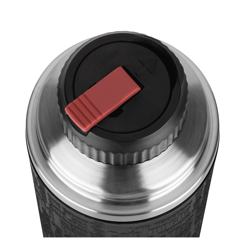 Tefal - Termos sa šoljom 1 l SENATOR nerđajući čelik/crna