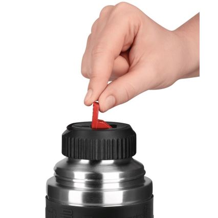 Tefal - Termos sa šoljom 1 l SENATOR nerđajući čelik/crna