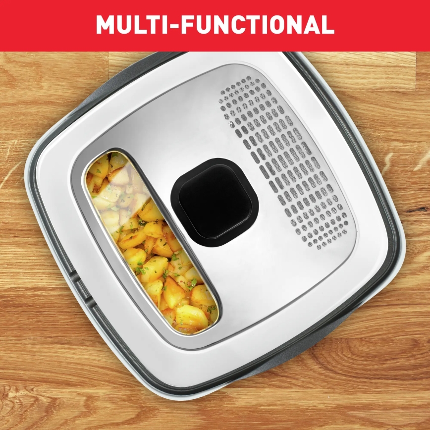 Tefal - Višenamenska friteza 9 u 1 VERSALIO DE LUXE 1600W/230V 2 l bela
