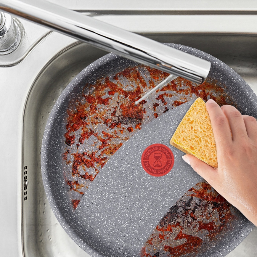 Tefal - Wok tiganj HARD STONE 28 cm