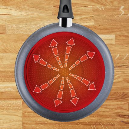 Tefal - Wok tiganj HARD STONE 28 cm