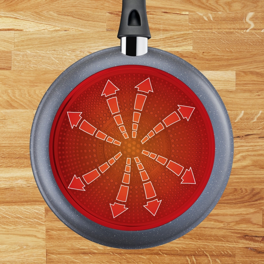 Tefal - Wok tiganj HARD STONE 28 cm