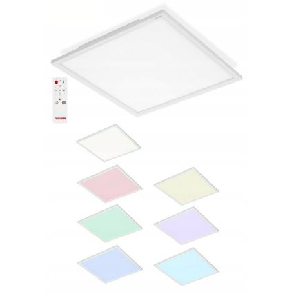 Telefunken 301606TF - LED RGBW prigušiva panel LED/24W/230V 4000K + daljinski upravljač