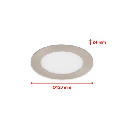 Telefunken 309302TF - LED RGBW prigušiva kupatilska ugradna plafonska svetiljka LED/6W/230V 2700-6500K IP23 Wi-Fi Tuya