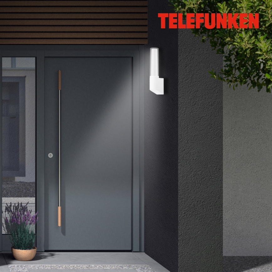 Telefunken 311306TF - LED spoljašnje zidno svetlo LED/8W/230V 4000K IP44 belo