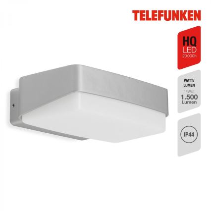 Telefunken 312204TF - Spoljna zidna LED svetiljka LED/14W/230V IP44