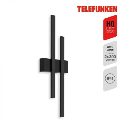 Telefunken 313205TF - LED spoljašnje zidno svetlo 2xLED/4W/230V 4000K IP44