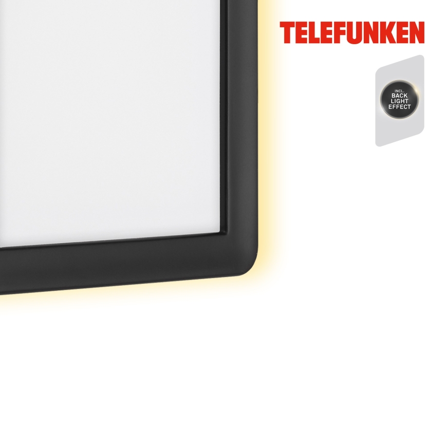 Telefunken 313605TF - LED spoljašnje zidno svetlo LED/16W/230V IP44 crna