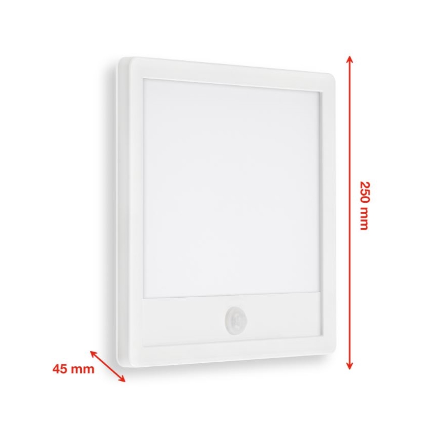 Telefunken 313806TF - LED spoljašnje zidno svetlo sa senzorom LED/15W/230V IP44