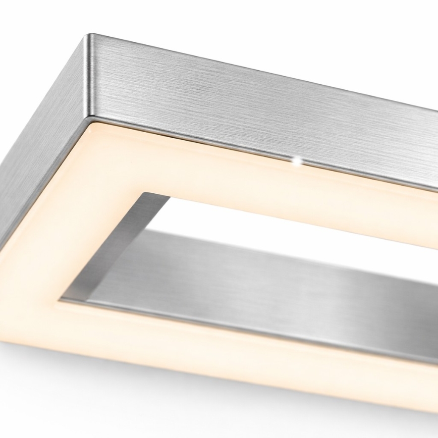 Telefunken 316108TF - LED RGBW prigušiva plafonska lampa FRAME LED/40W/230V 3000-6500K Wi-Fi Tuya mat hrom