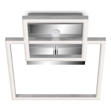 Telefunken 318608TF - LED plafonsko svetlo sa senzorom FRAME LED/17W/230V 3000K mat hrom