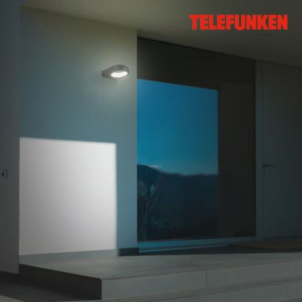Telefunken 320205TF - LED spoljašnje zidno svetlo LED/7,5W/230V IP44 crna