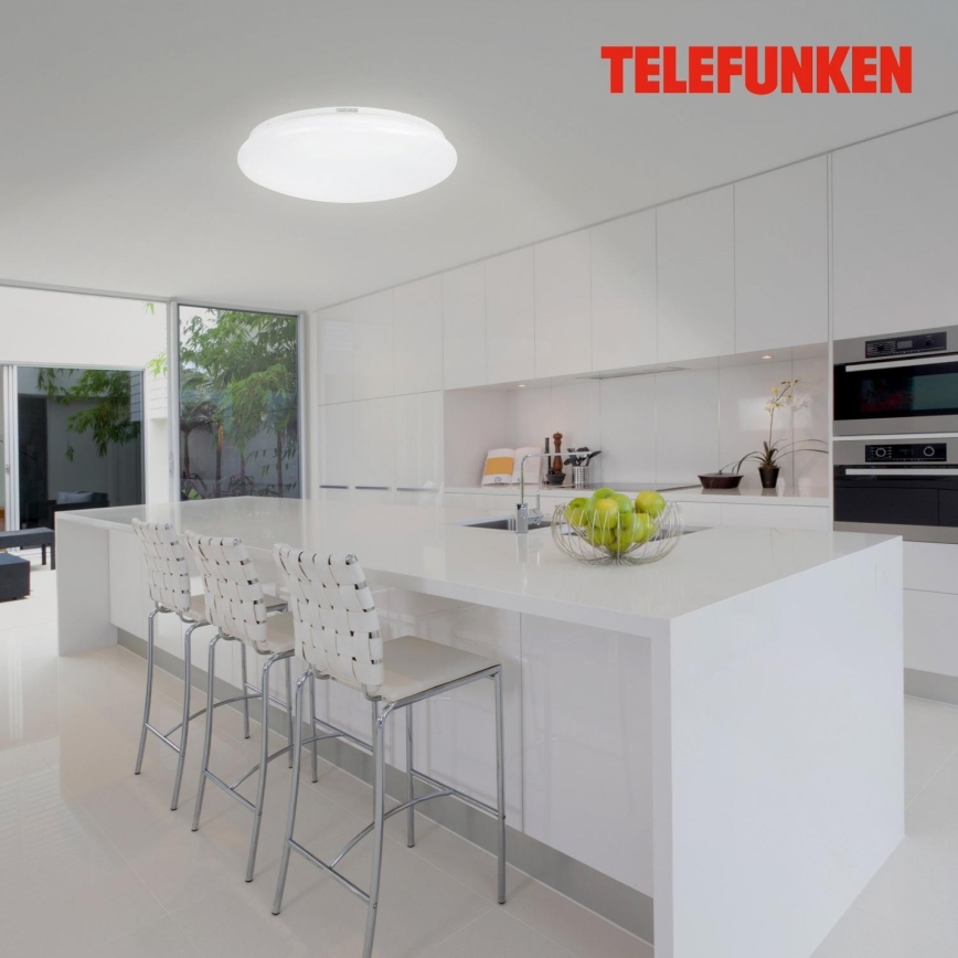 Telefunken 601306TF - LED kupatilsko plafonsko svetlo sa senzorom, LED/20W/230V, IP44, prečnik 40 cm