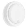 Telefunken - LED spoljašnja zidna svetiljka sa senzorom sumraka i pokreta LED/12W/230V IP44 bela