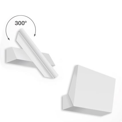 Telefunken - LED spoljašnje zidno svetlo LED/10W/230V IP44 belo